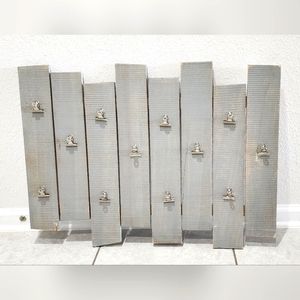 Rustic Wood Plank Picture Holder